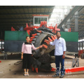 Reliable 6 inch cutter suction dredger with long discharge distance